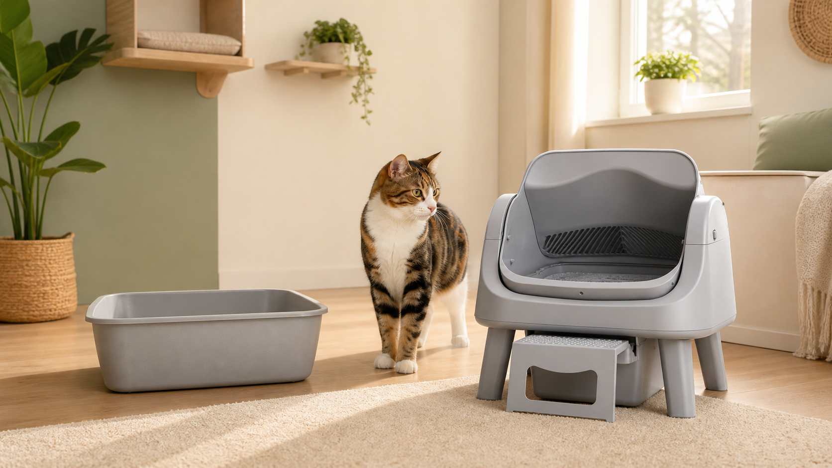 Publication Draft Traditional Litter Boxes vs. Self-Cleaning Litter Boxes: Which Is Right for Your Cat?