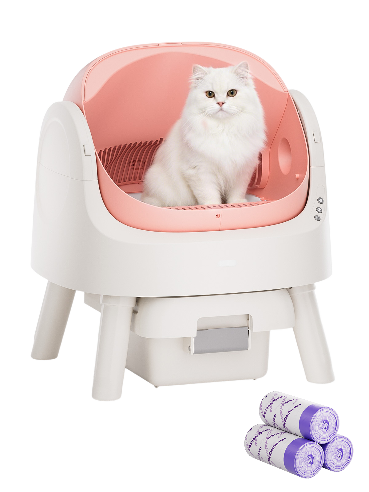 AutoScooper 11 Cat Litter Box-White