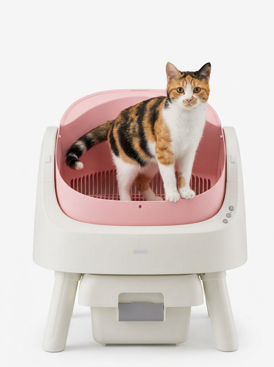 AutoScooper 11 Cat Litter Box-White