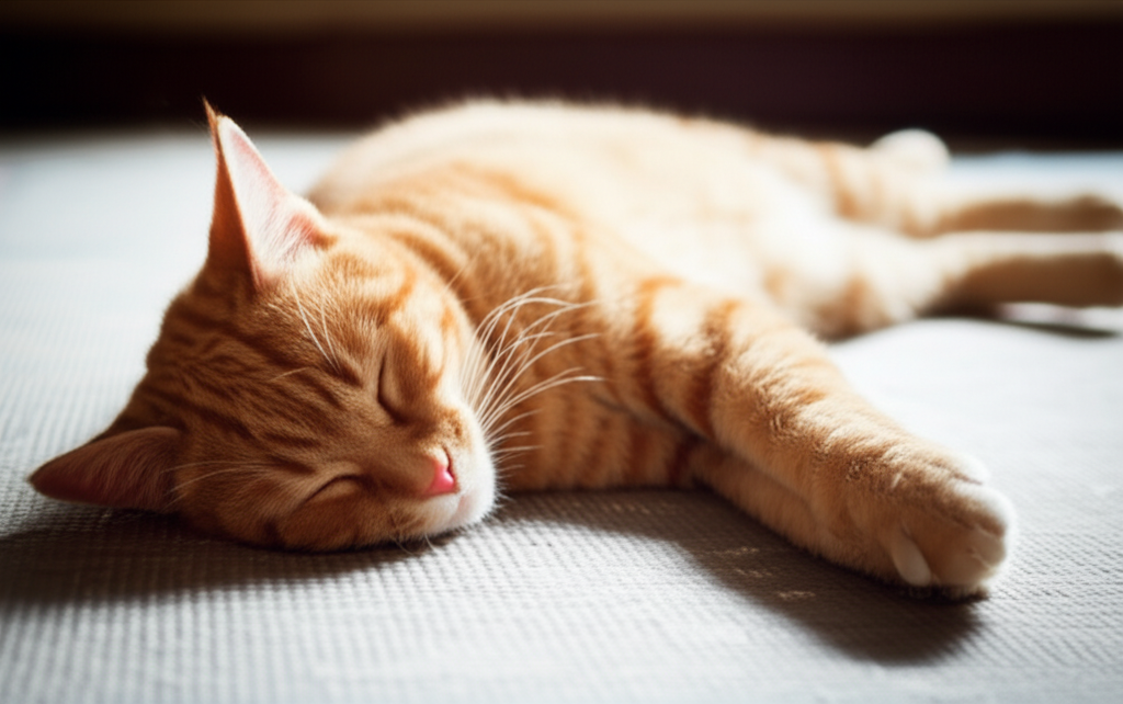 cat sleeping positions meaning, cat sleeping positions with pictures, cat sleeping positions with owner meaning, what does it mean when a cat sleeps by your head, cat loaf, cat sleeping