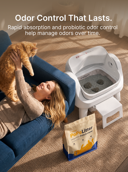 AutoScooper PoPoLitter Cat litter