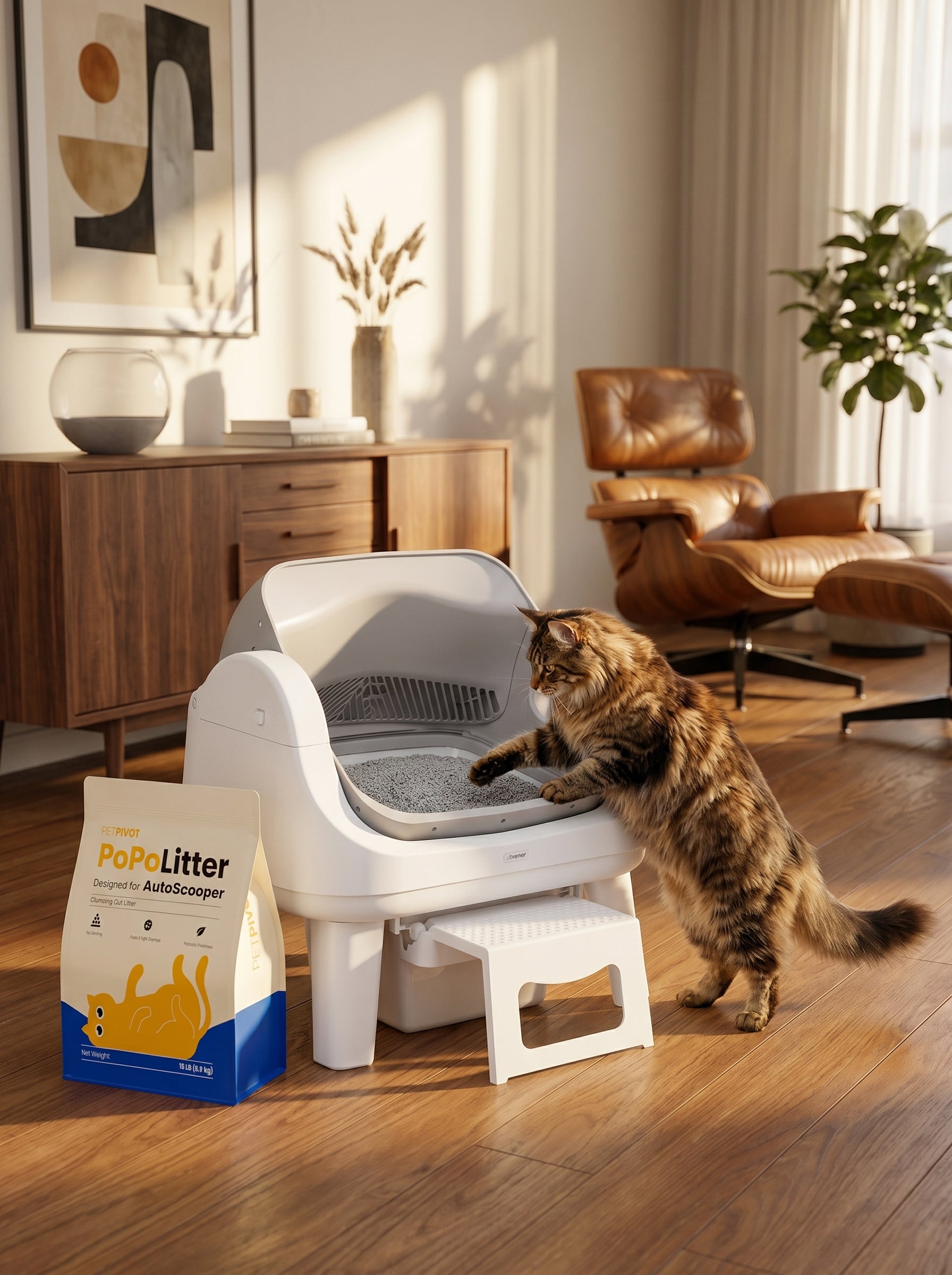 AutoScooper Cat Litter