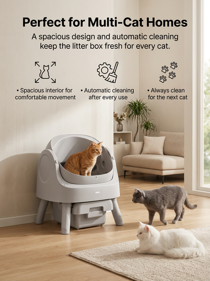 AutoScooper 11 Self-Cleaning Cat Litter Box | PetPivot AutoScooper 11 Self-Cleaning Cat Litter Box | PetPivot