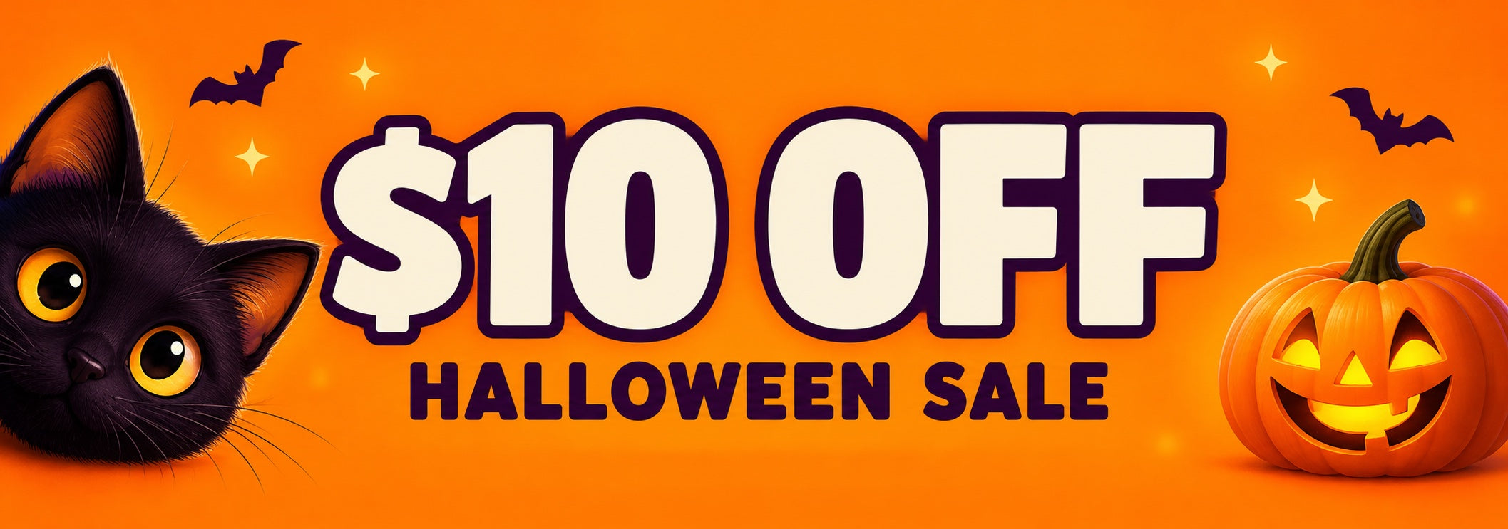 $10 off Halloween sale